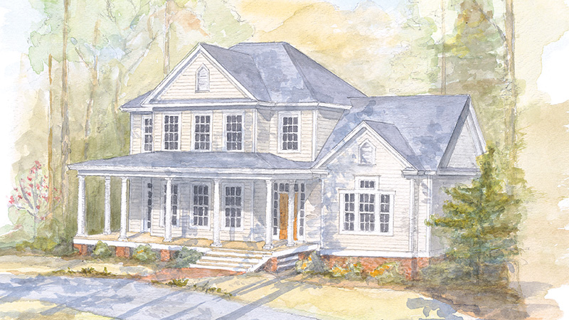 3204 Highland Farm Rendering