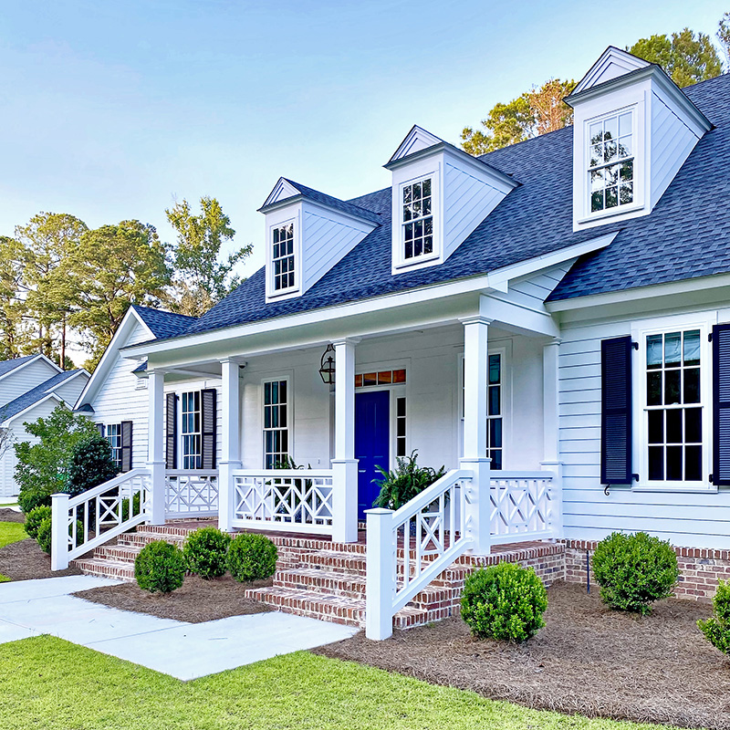 Amelia River Cottage - Front close-up